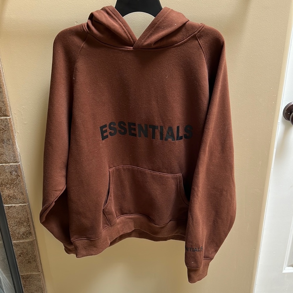 Faux “Essentials” Hoodie
